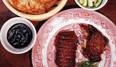 Looking for a celebratory Chinese New Year meal? Sosa says his Peking duck is among the best in town.