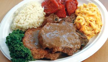 H&H BBQ Plus 2 offers the same soulful Southern fare in a bright and friendly atmosphere.