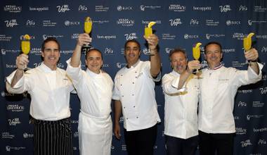 Julian Serrano, Emeril Lagasse, Wolfgang Puck and so many other celebrity chefs took over the Strip once again, and it was delicious.