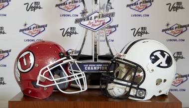 Ticket prices, the point spread and the series record between Utah and BYU.