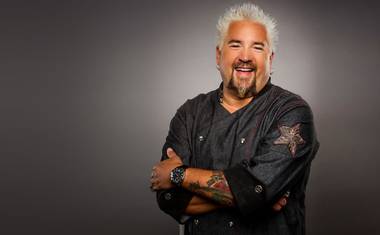 With a new restaurant and his first-born enrolled at his alma mater, Guy Fieri is all about Las Vegas.