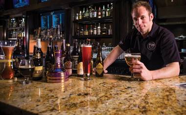The new beer-centric bar boasts a rotating list of 365 brews.
