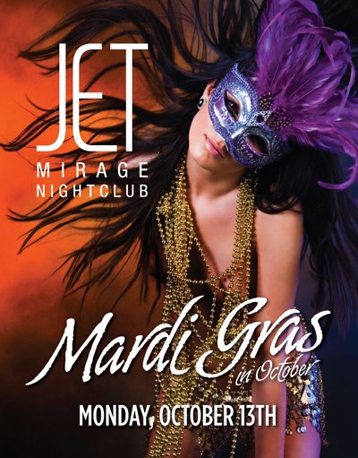 Mardi Gras in October at Jet