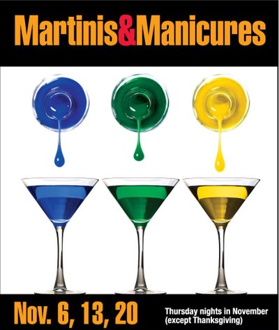 Martinis & Manicures at Ra Sushi