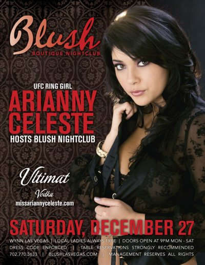Arianny Celeste hosts at Blush