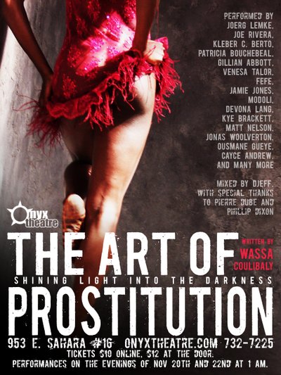 <em>The Art of Prostitution</em> at the The Onyx Theater