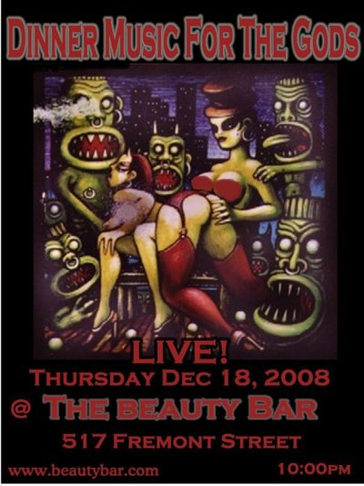 Boss City Sounds and Dinner Music for the Gods at Beauty Bar