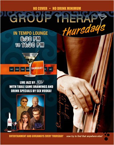 Group Therapy at the Hilton