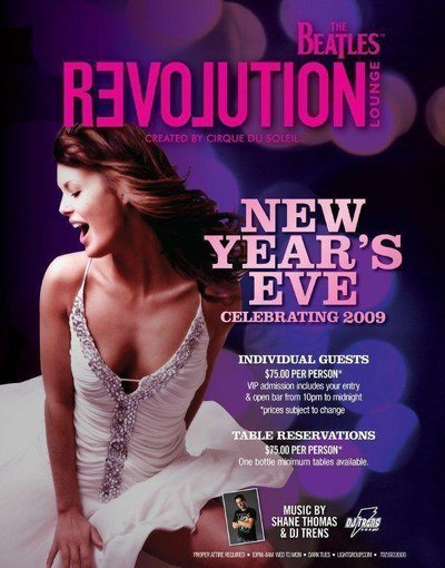 New Year's Eve at Revolution Lounge