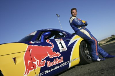 Rhys Millen attempts to back-flip an off-road truck at The Rio
