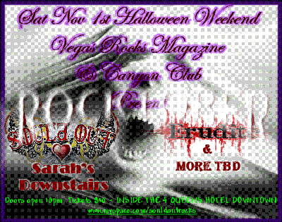 Soul'd Out an Erudite at Caynon Club for a Halloween weekend concert