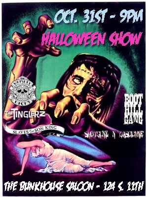 Halloween at the Bunkhouse with The Tinglerz