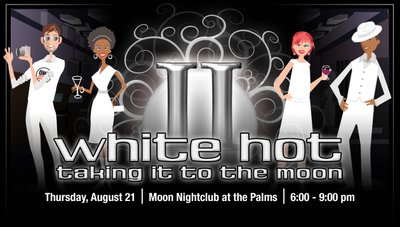 White Hot Taking it to the Moon Party at Moon