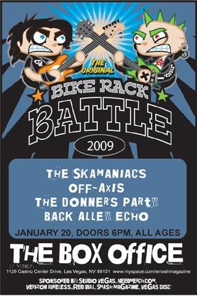 Back Alley Echo at the Box Office for the Bike Rack Battles