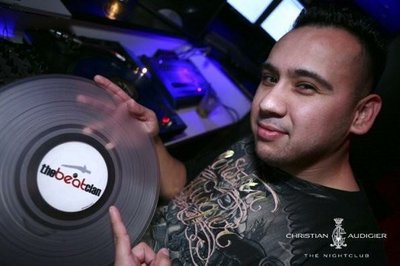 DJ Cyberkid at Christian Audigier