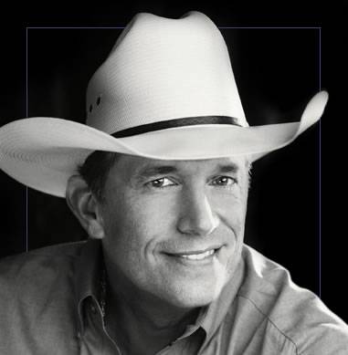 George Strait and Reba McIntire at the MGM Grand Garden Arena