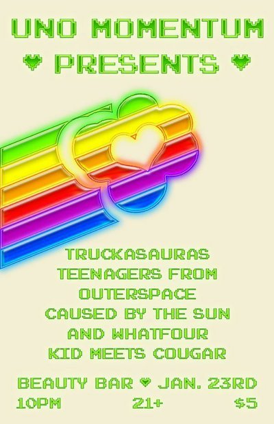 Truckasaurus at Beauty Bar
