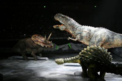 Walking With Dinosaurs at The Thomas & Mack Center