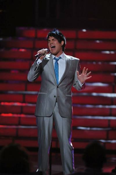Adam Lambert at Mandalay Bay Beach