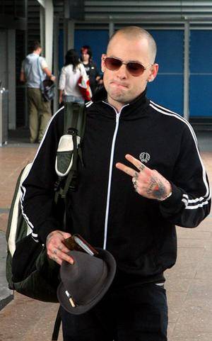 Benji Madden at Moon