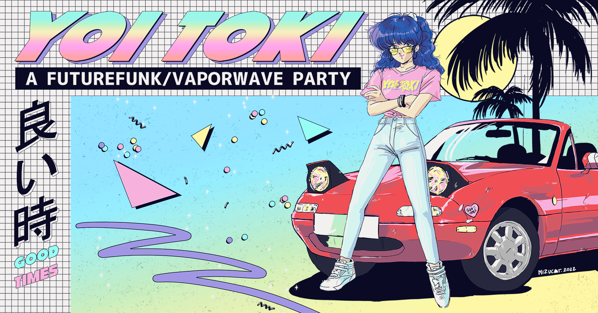 Events Calendar - Yoi Toki: Future Funk / Vaporwave Party - Las 