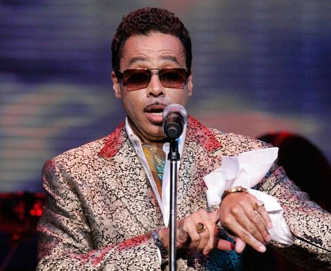 Morris Day, asking the rhetorical question, "What time is it?"