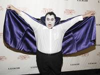 The Caped Avenger (or, in this case, comic Louie Anderson).