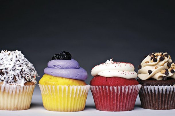 Sweet deliciousness: Free cupcakes just taste better.