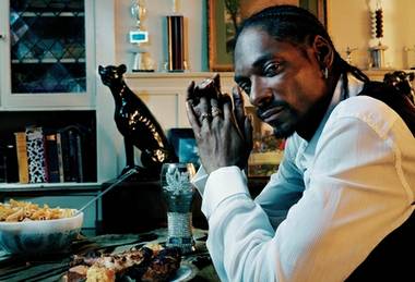 Rumor had it Snoop was coming to Vegas this weekend. True.