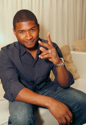 Usher at Pure.