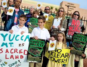 "No!" to Nuclear Waste Dump.