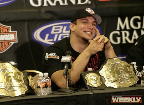 A victorious Frank Mir takes questions at the post-fight press conference.