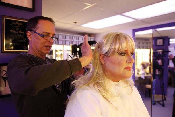 The Weekly's Joe Brown receives a drag makeover, care of Frank Marino and Divas Las Vegas.