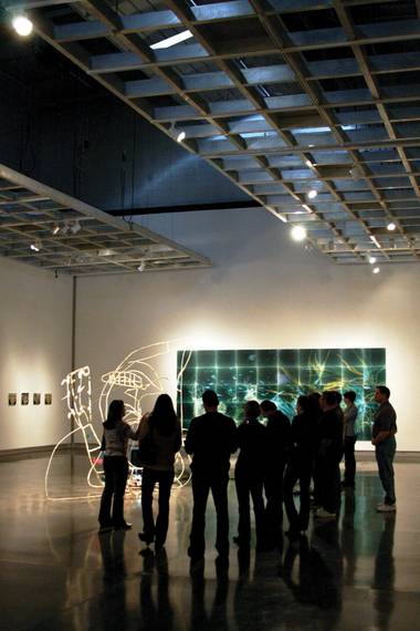 The Weekly staff takes a tour of LA Now at LVAM two days before it closed.