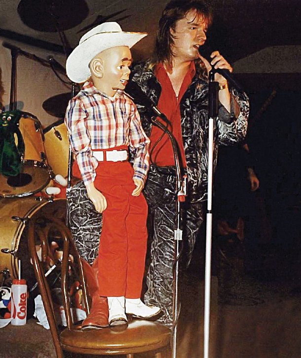 Terry Fator's attempts to use his dummy Walter while with the band Texas didn't always go over well, but it helped him hone the skill that would make him a worldwide sensation.