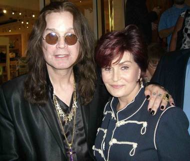 Ozzy and Sharon Osbourne.
