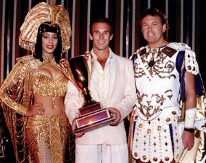 1988: Winning $50,000 in the Keno championship at Caesars Palace.