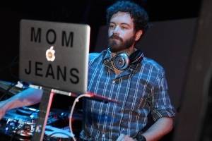 Actor Danny Masterson, aka DJ Mom Jeans, spins a set at the Palms.