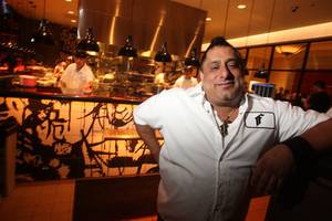First Food & Bar chef and owner Sam DeMarco.