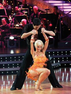 Holly on <em>Dancing With the Stars</em>.