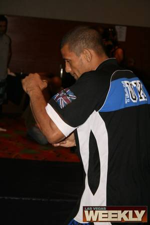 The Ultimate Fighter season 9 finalist, Andre Winner.