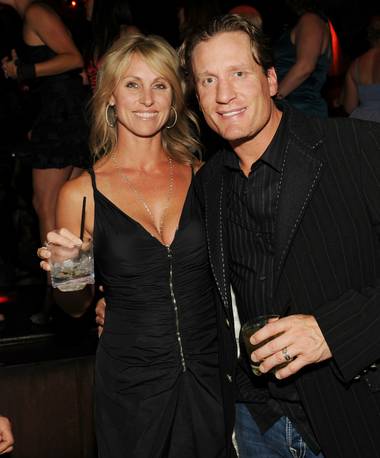Tracy and Jeremy Roenick.