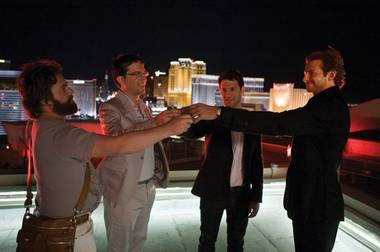  Partying on the roof of Caesars Palace? Only in Hollywood movies, unfortunately.