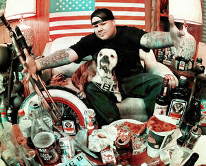 Meet self-proclaimed "punk rock's fat brother and hip-hop's bastard son," rapper Big B.