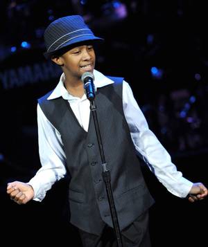 Elijah Johnson during "Las Vegas Celebrates the Music of Michael Jackson" at The Pearl in the Palms.