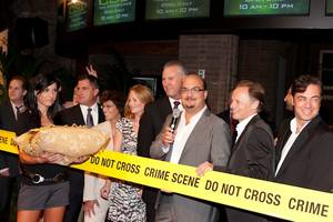The cast and creators of <em>CSI: Crime Scene Investigation</em> unveil <em>CSI: The Experience</em> at the MGM Grand.