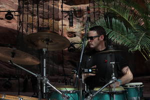 Rob Whited, drum tech and touring musician for the Killers.