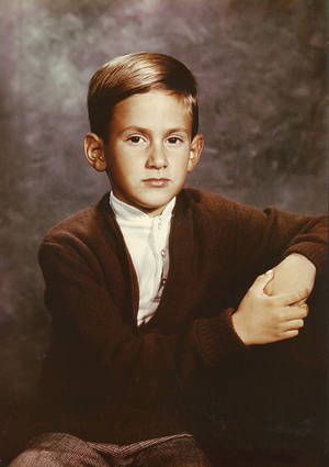 An elementary school photo of Rory Reid.