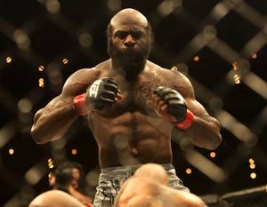 Rampage wasn't there to celebrate in Kimbo Slice's victory over Houston Alexander. 