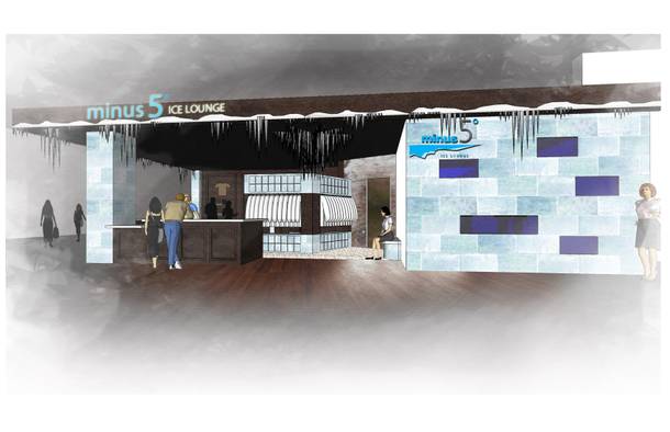 When the new ice lounge opens in February Las Vegas will be the only city to have two Minus 5 locations.
